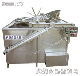 高效節能，掘金藍?！櫔{YSQ-130半自動燃氣式油炸機全國招商盛啟